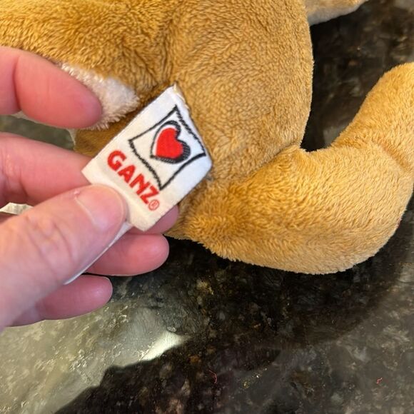 Ganz Webkinz Kangaroo HM180 Plush Stuffed Animal Beanie 9" No Code - Picture 7 of 8